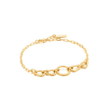 Load image into Gallery viewer, Ania Haie Horseshoe Link Bracelet  - Gold