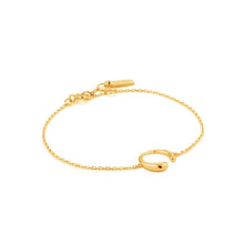 Load image into Gallery viewer, Ania Haie Luxe Curve Bracelet  - Gold