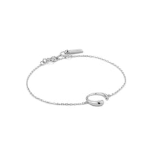 Load image into Gallery viewer, Ania Haie Luxe Curve Bracelet  - Silver