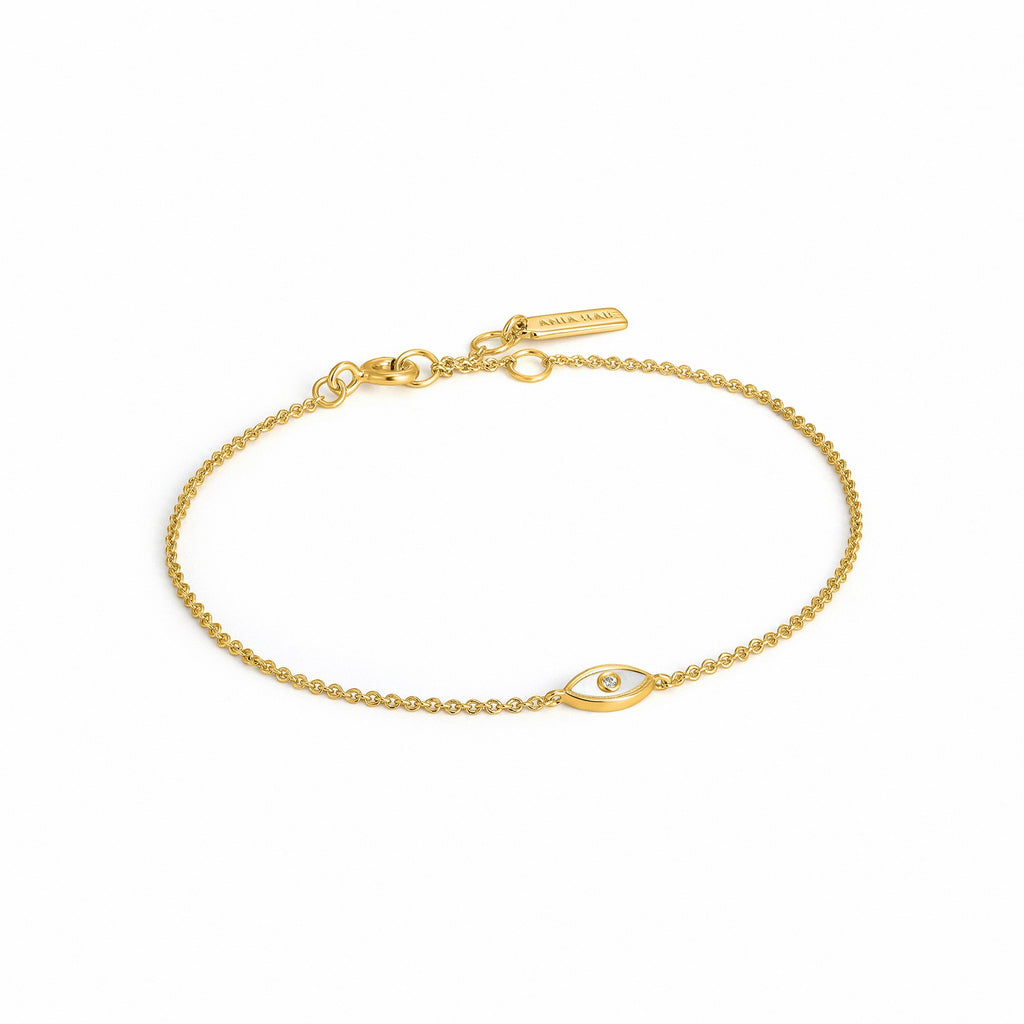 Evil Eye Gold Bracelet