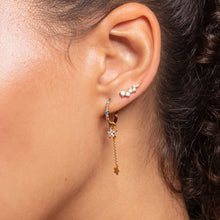 Load image into Gallery viewer, Thomas Sabo Single Hoop Earring Colourful Stones