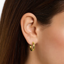 Load image into Gallery viewer, Thomas Sabo Hoop earrings small gold