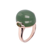 Load image into Gallery viewer, Bronzallure Cabochon Elegance Ring