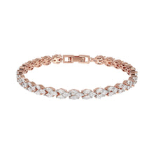 Load image into Gallery viewer, Bronzallure White Cubic Zirconia Tennis Bracelet