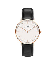 Load image into Gallery viewer, Daniel Wellington Classic 36 Sheffield Rose Gold &amp; White Watch