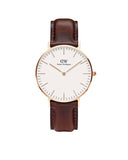 Daniel Wellington Classic 36 Bristol Rose Gold & White Watch