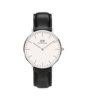 Load image into Gallery viewer, Daniel Wellington Classic 36 Sheffield Silver &amp; White Watch