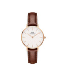 Daniel Wellington Petite 28 St Mawes Rose Gold & White Watch