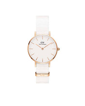 Load image into Gallery viewer, Daniel Wellington Petite 28 Dover Rose Gold &amp; White Watch