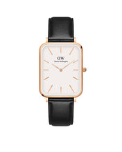 Load image into Gallery viewer, Daniel Wellington Quadro 29X36.5 Pressed Sheffield Rose Gold &amp; White Watch