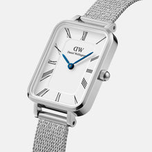 Load image into Gallery viewer, Daniel Wellington Quadro Roman Numerals 20x26 Sterling S White Watch