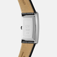Load image into Gallery viewer, Daniel Wellington Bound 35x24 Black Croc Leather S White Watch
