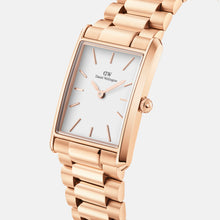 Load image into Gallery viewer, Daniel Wellington Bound 32x22 3-Link RG White Watch