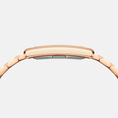 Daniel Wellington Bound 35x24 3-Link RG White Watch