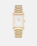 Daniel Wellington Bound 35x24 3-Link G White Watch