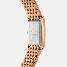 Load image into Gallery viewer, Daniel Wellington Bound 32x22 9-Link RG Emerald Sunray Watch