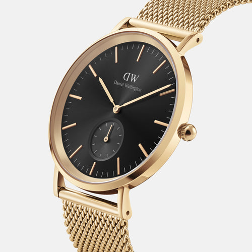 Daniel Wellington Classic Multi-Eye 40 Evergold G Onyx Watch