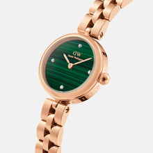 Load image into Gallery viewer, Daniel Wellington Elan Jewellery Watch 22 RG Real Malachite Watch