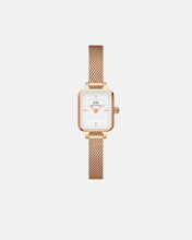 Load image into Gallery viewer, Daniel Wellington Quadro Mini 15x18 Melrose RG White Watch