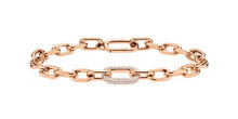 Load image into Gallery viewer, Daniel Wellington Crystal Link Bracelet RG