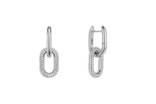 Load image into Gallery viewer, Daniel Wellington Crystal Link Earrings S