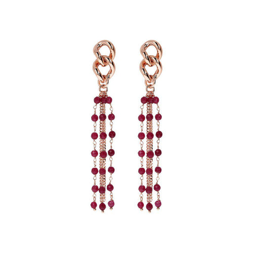 Bronzallure Dangling Earrings Long Multiline