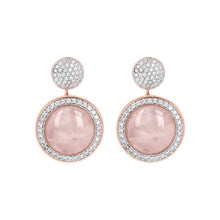 Load image into Gallery viewer, Bronzallure Milanese Drop Stone Earrings