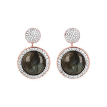 Load image into Gallery viewer, Bronzallure Milanese Drop Stone Earrings