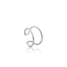 Load image into Gallery viewer, Ania Haie Modern Ear Cuff - Silver