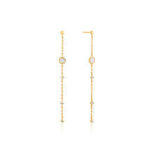 Load image into Gallery viewer, Ania Haie Mother Of Pearl Drop Earrings - Gold