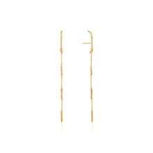 Load image into Gallery viewer, Ania Haie Slinky Drop Earrings  - Gold