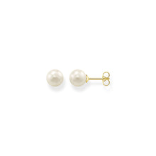 Load image into Gallery viewer, Thomas Sabo Ear Studs Pearl Gold