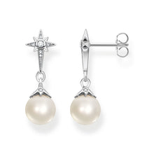 Load image into Gallery viewer, Thomas Sabo Earrings Pearl Star