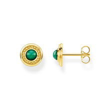 Load image into Gallery viewer, Thomas Sabo Ear Studs Green Stone