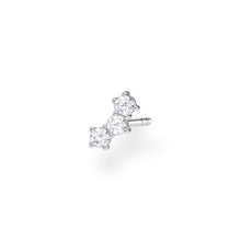 Load image into Gallery viewer, Thomas Sabo Ear Stud White Stones (Single)