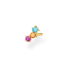 Load image into Gallery viewer, Thomas Sabo Ear Stud Colourful Stones (Single)