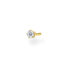 Load image into Gallery viewer, Thomas Sabo Ear Stud White Stone (Single)