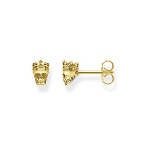 Thomas Sabo Ear Studs Skull Gold