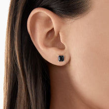 Load image into Gallery viewer, Thomas Sabo Ear Studs Black Stone Silver