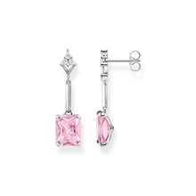Load image into Gallery viewer, THOMAS SABO Heritage Pink Silver Drop Earrings