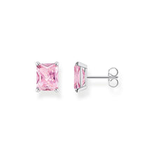 Load image into Gallery viewer, THOMAS SABO Heritage Pink Silver Stud Earrings