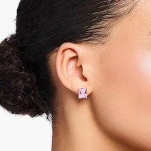 Load image into Gallery viewer, THOMAS SABO Heritage Pink Silver Stud Earrings