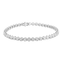 Load image into Gallery viewer, Bracelet with 2ct Diamonds in 9K White Gold