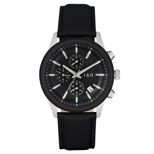 Jag Jamieson Black 42mm Watch