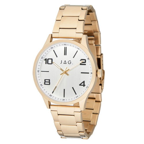 Jag Mitchell Ii Gold Stainless Steel 45mm Watch