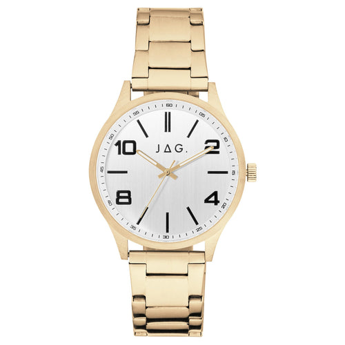 Jag Mitchell Ii Gold Stainless Steel 45mm Watch