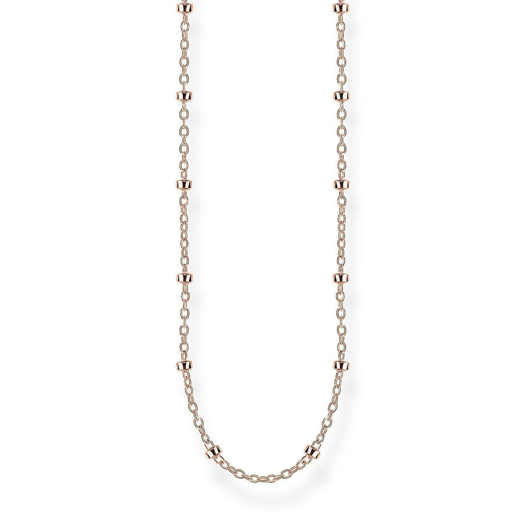 Thomas Sabo Round Belcher Chain Rose Gold