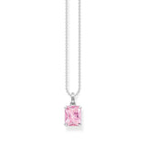 THOMAS SABO Heritage Pink Stone Necklace