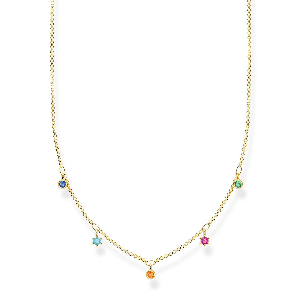 Thomas Sabo Necklace Colourful Stones TKE2071MCY