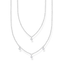 Load image into Gallery viewer, Thomas Sabo Necklace White Stones